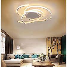 Check spelling or type a new query. Led Modern Ceiling Lighting Flower Shape Design Living Room Light Metal Ceiling Lamp Bedroom Fixtures Dimmable Dining Kitchen Ceiling Flush Mount Hanging Lamps Acrylic Shade With Remote Control Lights Amazon Com