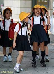 Ueno Japanese Schoolkids In School Uniforms Japanese Kids School Uniform Kids Kids Uniforms