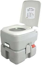 serenelife outdoor portable toilet with