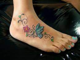 Pin By Johana On Beautiful Tattoos Foot Tattoos Tattoo Designs Foot Tattoos