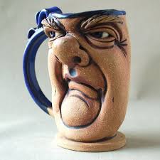 Stinky A One Of A Kind Face Mug Clay Mugs Pottery Mugs Mugs