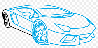 Whether it's windows, mac, ios or android, you will be able to download the images using download button. How To Draw Lamborghini Aventador A Car Easy Step Lamborghini Free Transparent Png Clipart Images Download