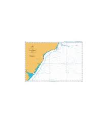 British Admiralty Nautical Chart 4201 South East Coast Of South America