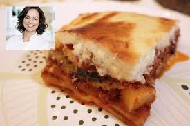 Dad S Moussaka By Celebrity Chef Christine Cushing The Pappas Post Christine Cushing Baked Dishes Moussaka
