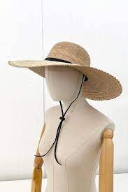 Jeanne Simmons Scallop Edge Wide Brim Sun Hat Natural On Garmentory In 2021 Wide Brim Sun Hat Sun Hats Sun Hats For Women