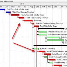 how to show the critical path in p6