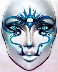 Makeup Face Charts Makeup Drawing Face Art Makeup