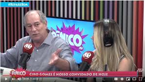 Ciro gomes tem 60 anos de idade e é candidato a presidente da república pelo pdt. Ciro Na Jovem Pan O Cafezinho