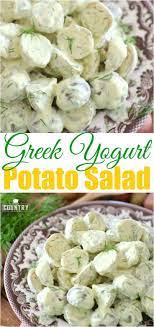 Greek Yogurt Dill Potato Salad Recipe Potatoe Salad Recipe Dill Potatoes Potato Salad Recipe Easy