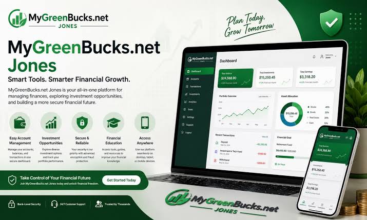 Jones MyGreenBucks Net