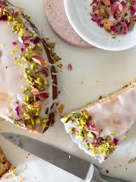 Orange Blossom Olive Oil Cake X Rose Petals Olive Oil Cake Tea Cakes Orange Blossom Water