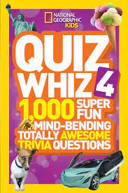 Buzzfeed staff the more wrong answers. National Geographic Kids Quiz Whiz 4 1 000 Super Fun Mind Bending Totally Awesome Trivia Questions Kids National Amazon Com Books