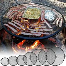 Sunnydaze Fire Pit X Marks Cooking Grill