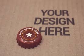 Paperboard Bottle Cap Mockup Graphic By Smartdesigns Creative Fabrica In 2020 Branding Mockups Mockup Stationery Mockup