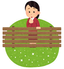隣の芝生は青いのイラスト（女性）&nbsp;|&nbsp;かわいいフリー素材集&nbsp;いらすとや