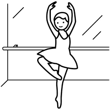 Dibujos De Bailarinas Para Colorear Y Pintar Imagenes de mandalas para colorear: bailarinas para colorear y pintar