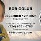 BOB GOLUB -  Pins & Grinns Comedy Club @ 814 Lanes event image