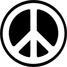 Black And White Sign Peace Complete Clipart Black And White Peace Pictures Peace