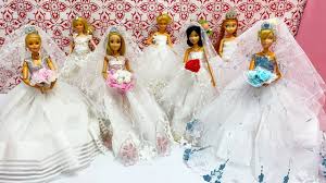 العاب باربي باربي واميرات ديزني واختيار فستان الزفاف عائله عمر مشيع ال Flower Girl Dresses Dresses Wedding Dresses