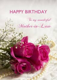 Beautiful Birthday Cake For Mother In Law For Mother In Law Happy Birthday With Roses Card Birthday Cards For Niece Happy Birthday Mother Happy Birthday