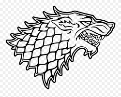 Game Of Thrones Stark Vector Clipart 5534178 Pinclipart