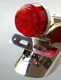 New Item Round Stainless Alloy Led Taillight Yamaha Sr500 Sr400 Xs650 Tail Light Cafe Racer Cafe Racer Style