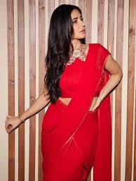 Katrina Kaif's red saree is one to bookmark for the festive season. See  pics: | Filmfare.com