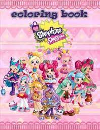 Print shopkins mysterbella wild style sho. Shopkins Shoppies Coloring Book Great Coloring Pages For Kids And Adults Candy And Sweet Girls By Mrs Fox