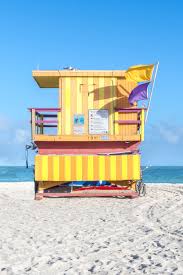 South Beach Lifeguard Chair Miami Beach Lifeguard Lifeguard Chair South Beach