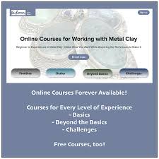 Online Metal Clay Courses Metal Clay Online Clay