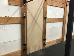 Resistance bands come in many different forms (loops, handles, tubes) and levels of resistance. Diy Stretch Mobility Band Station A Few Eyelets And A Set Of Black Mountain Resistance Bands At Home Gym Basement Gym Resistance Band