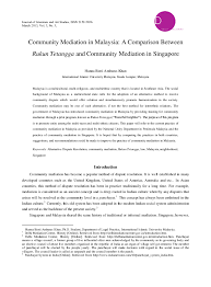 En in an ominous move, the malaysian government is planning to grant authority to 400,000 civilian members of the rukun tetangga and the rela, volunteer neighborhood security associations, to conduct immigration raids. Pdf Community Mediation In Malaysia A Comparison Between Rukun Tetangga And Community Mediation In Singapore Hanna Ambaras Khan Academia Edu