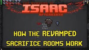 I always thought sacrifice rooms should have their own item pool! The Binding Of Isaac Afterbirth How The Revamped Sacrifice Rooms Work Youtube
