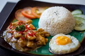 In indonesian language nasi means (cooked) rice and tim means steam. The First Only Container Cafe In Kuching Teaspoon