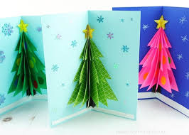 And why not, these 3d effect christmas tree cards are so so lovely. How To Make A 3d Christmas Card I Heart Crafty Things