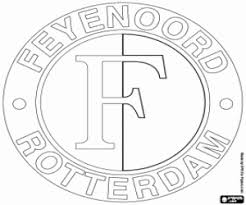 Update this logo / details. Ausmalbilder Feyenoord Rotterdam Logo Zum Ausdrucken