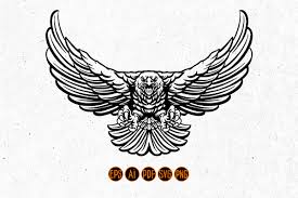 Download Silhouette Eagle Bird Svg Clipart Graphic By Artgrarisstudio Creative Fabrica