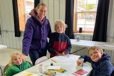 Corn school creation station — LaGrange County Arts