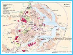 Travel guide to touristic destinations, museums and architecture in brasilia. Cool Map Of Brasilia Brasilia Tourist Attraction Tourist