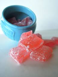 Seedless Watermelon Hard Candies Fork And Beans Watermelon Hard Candy Recipe Candy Recipes Homemade Hard Candy Recipes