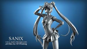 Every day new 3d models from all over the world. Sailor Moon 3d Printable Model Album On Imgur