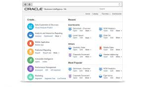 Business Intelligence Overview Oracle Business Intelligence Visual Analytics Data Visualization