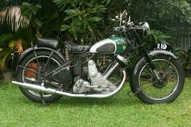 Image result for Green 1951 Motorcycle