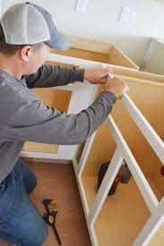 Video How To Build Face Frames For Kitchen Cabinets Easy Diy Projects From Ana White Building Kitchen Cabinets Diy Cabinets Framed Kitchen Cabinets