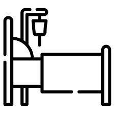 Hospital Bed Free Vector Icons Designed By Freepik Hospital Icon Vector Icon Design Hospital