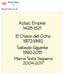 Throwdown with bobby flay full episodes online. Mama Testa Taqueria Announces Closure Sandiegoville