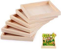 Unfinished wooden tray, unpainted wooden tray, wooden tray for serving, decorative tray, tray for decoupage, wooden tray unfinished, tray. Buy 6 Pack Unfinished Small Wood Serving Tray For Crafts Projects Diy Wooden Trays Bulk Blank Wood Canvas Panel Boards Unfinished Wood Signs For Painting Arts Supply 4 7 X 4 7 In Online