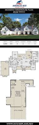 Decorating ideas for a country look in the kitchen, dining, living room or bedroom. House Plan 4534 00022 Modern Farmhouse Plan 3 095 Square Feet 4 5 Bedrooms 4 Bathrooms Modern Farmhouse Plans Farmhouse Plans Family House Plans