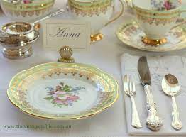 The reason being is that every item has a purpose for its place. Setting The Table Place Settings The Vintage Table