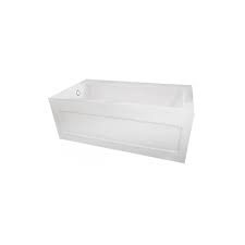 This amazing picture choices about amazing bathtubs home depot h6x is open to save. Valley Quad 54x30 Skirted Tub With Left Hand Drain The Home Depot Canada